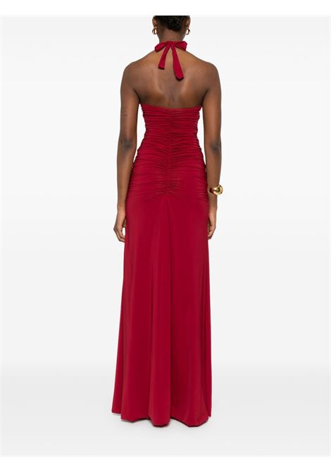 Red Román maxi dress Maygel coronel - women MAYGEL CORONEL | VT111CRM